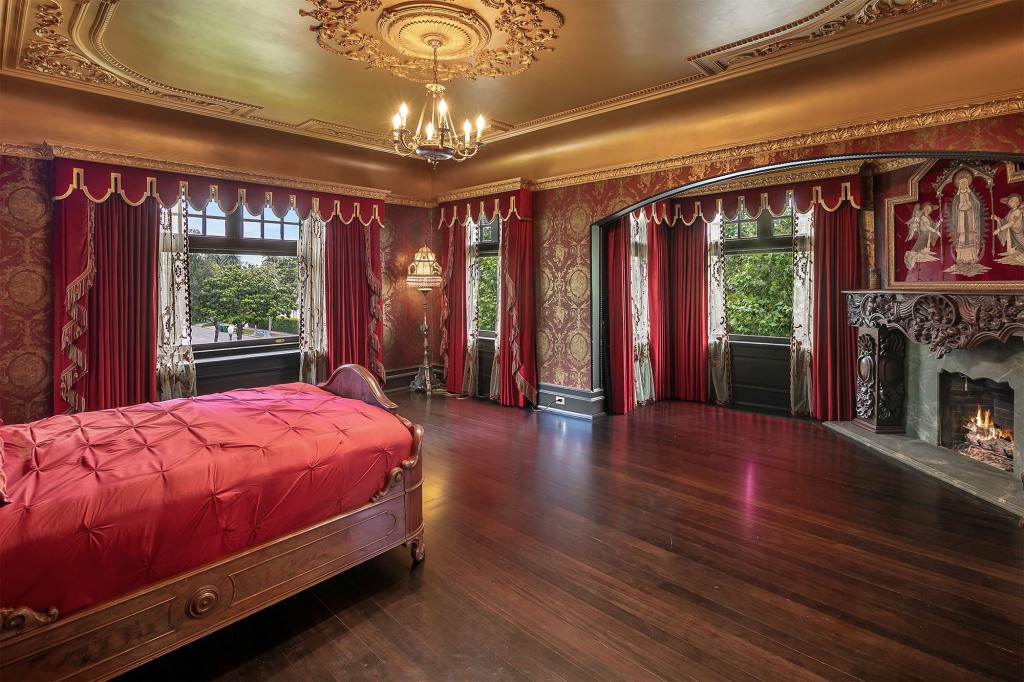 This bedroom has Kat Von D's signature flair.