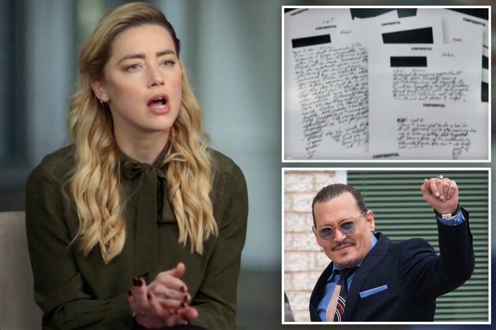 Amber Heard gave "dateline" and Savannah Guthrie a folder of notes allegedly made by her doctor that allegedly describe abuse by Johnny Depp.