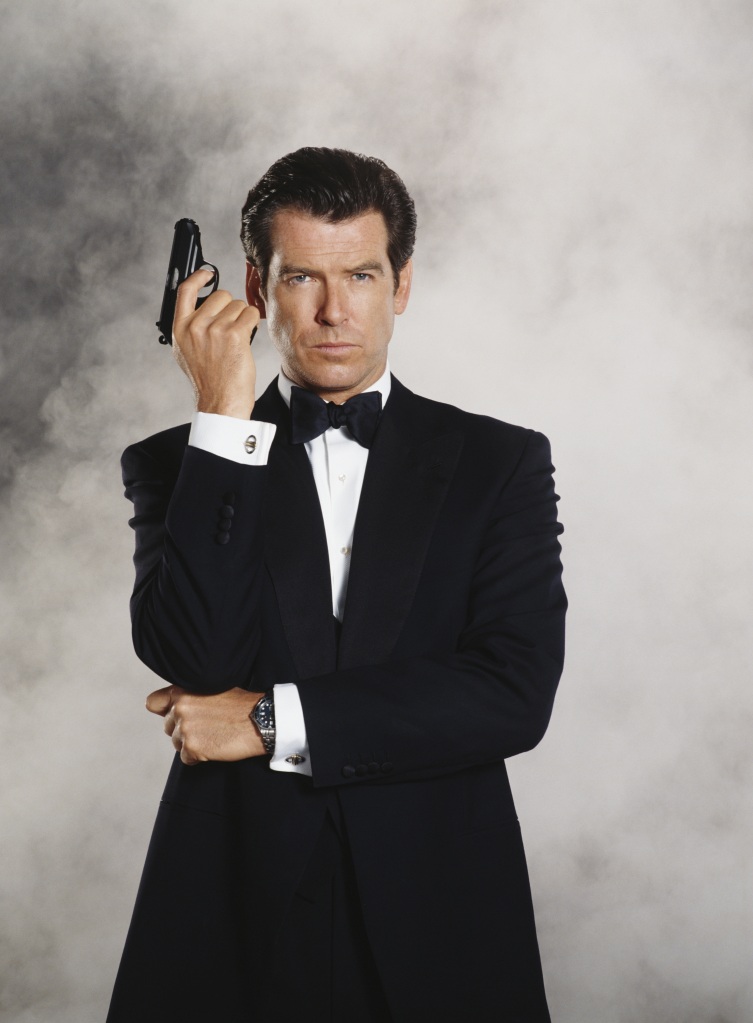 Pierce Brosnan stars as 007 in the James Bond film 'Tomorrow Never Dies' in 1997.