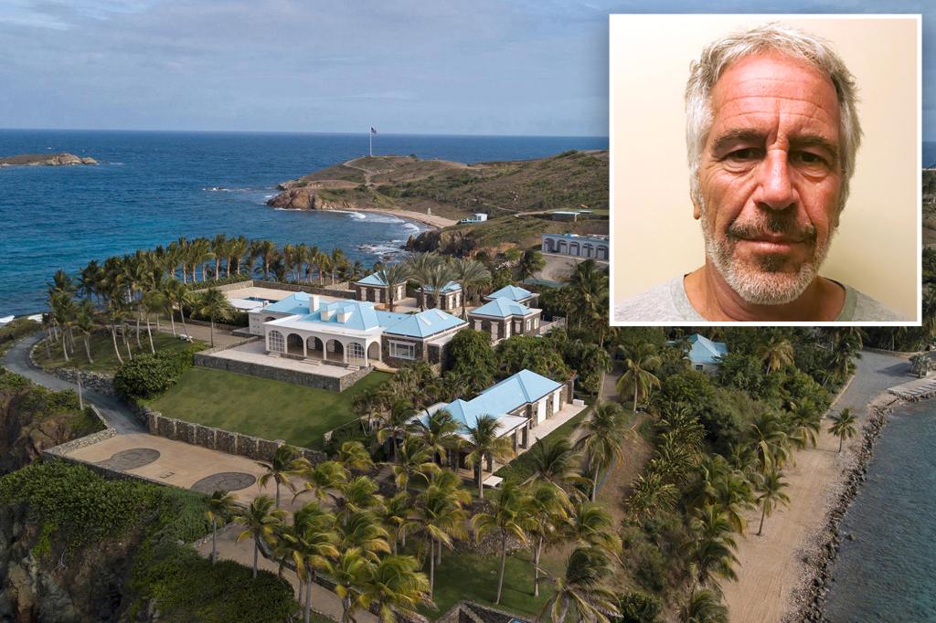 Jeffrey Epstein's properties in the Virgin Islands are undergoing a price cut