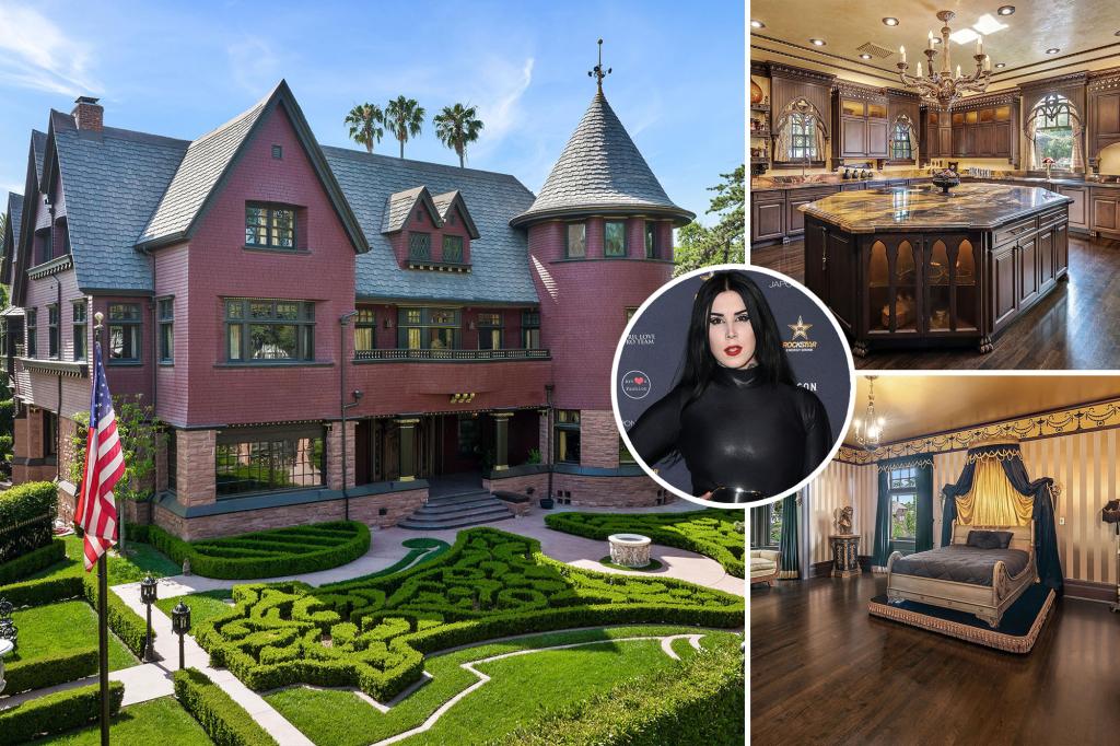 Kat Von D drops the price of a gothic LA mansion to $12.5 million