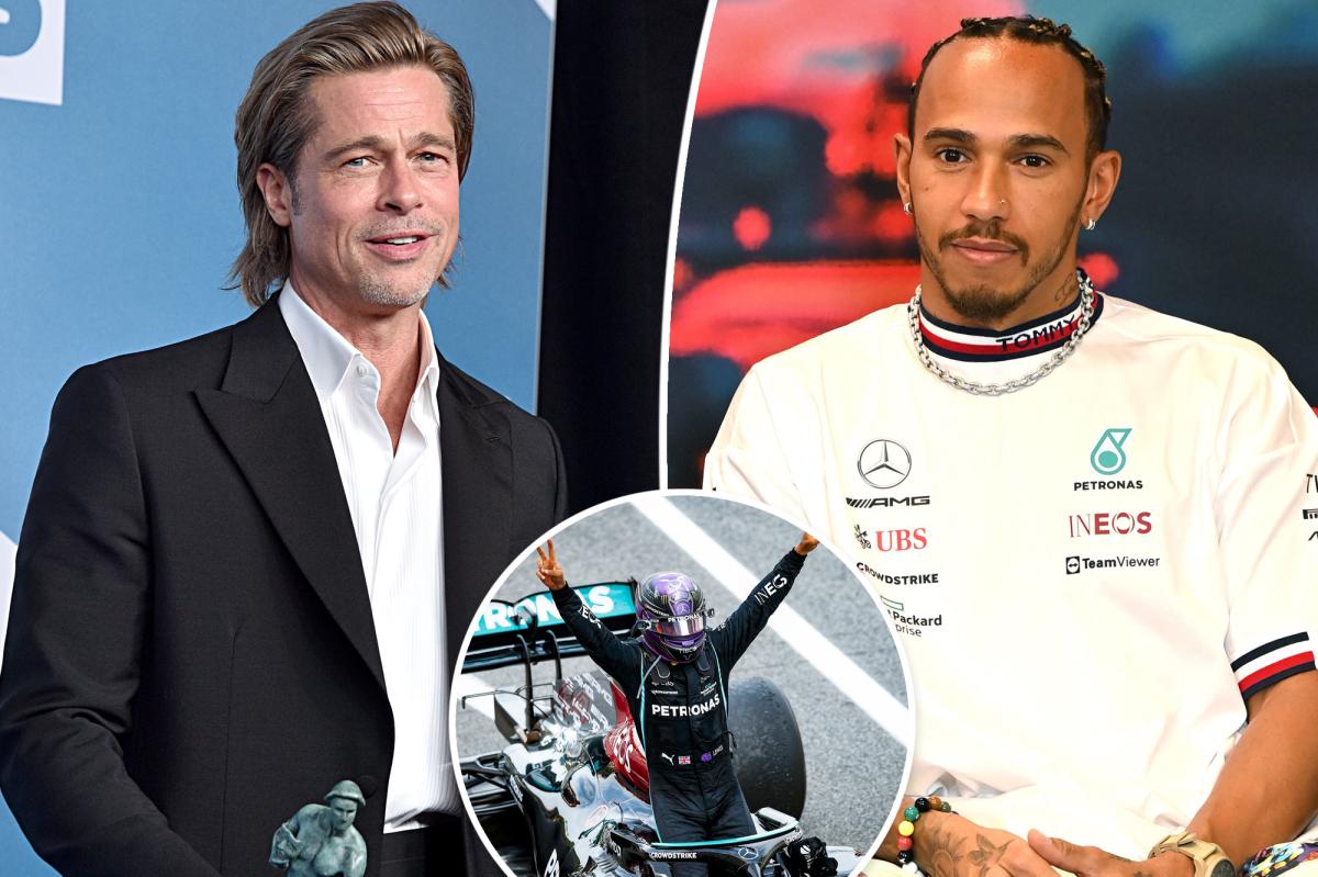 Brad Pitt and Lewis Hamilton team up for Formula 1 movie on Apple