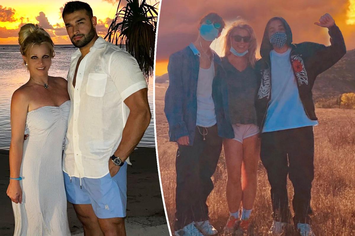 Britney Spears' sons won't come to her wedding to Sam Asghari