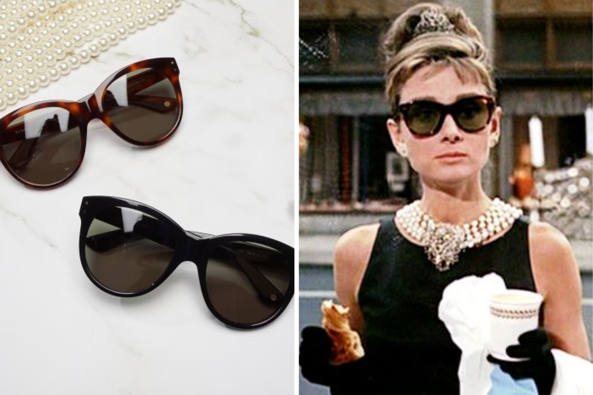 Get Audrey Hepburn's 'Breakfast at Tiffany's' Sunglasses for Under $100