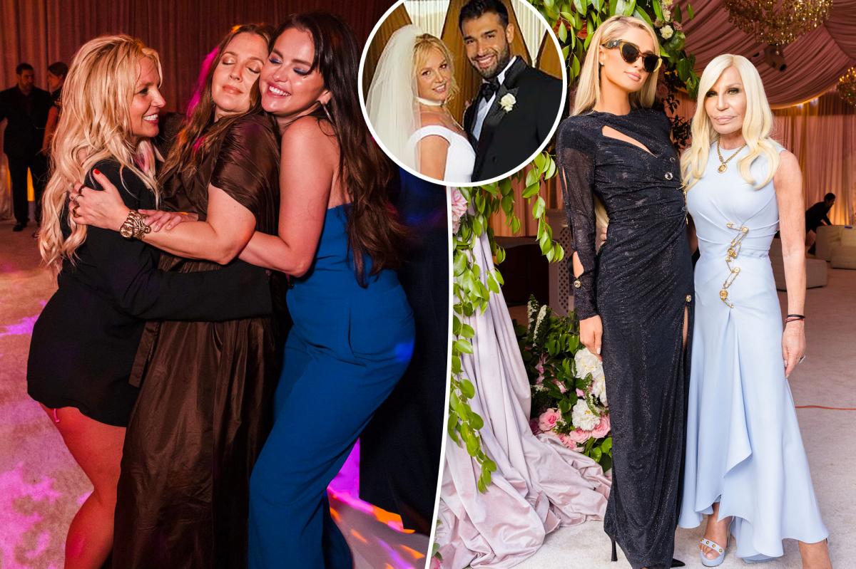 Inside Britney Spears and Sam Asghari's Wedding: Photos