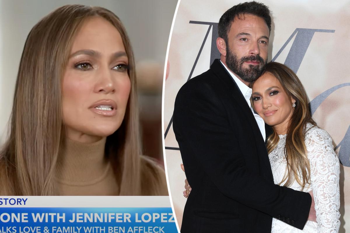 Jennifer Lopez says building a family with Ben Affleck is 'fulfilling'