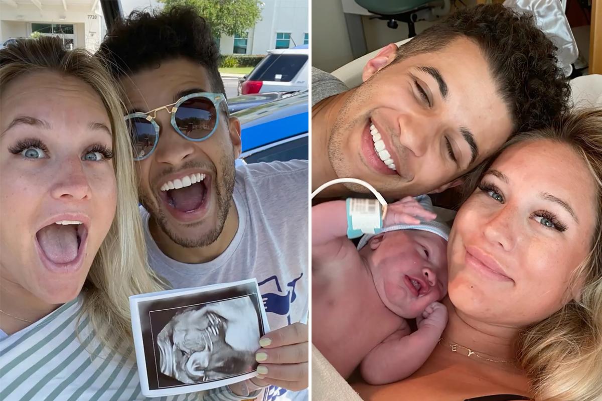 Jordan Fisher, wife Ellie Woods welcome first baby