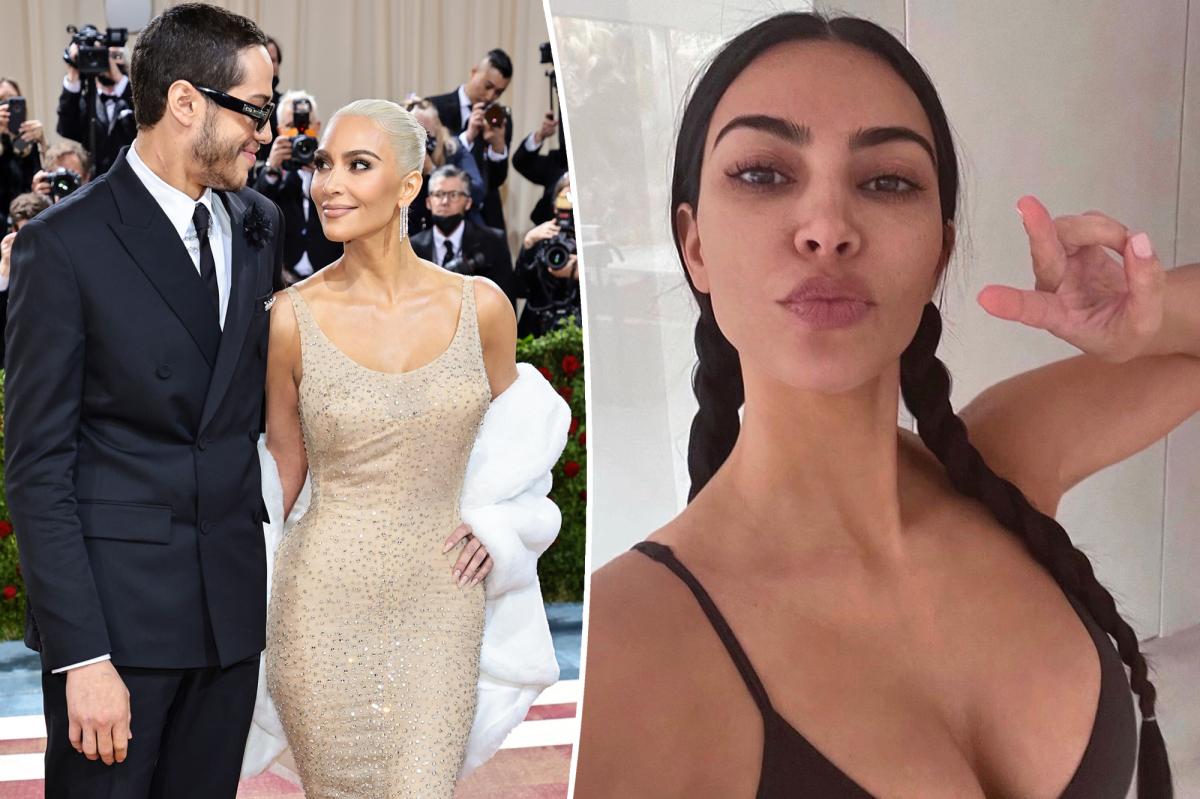 Kim Kardashian, Pete Davidson 'squirt their pimples together'