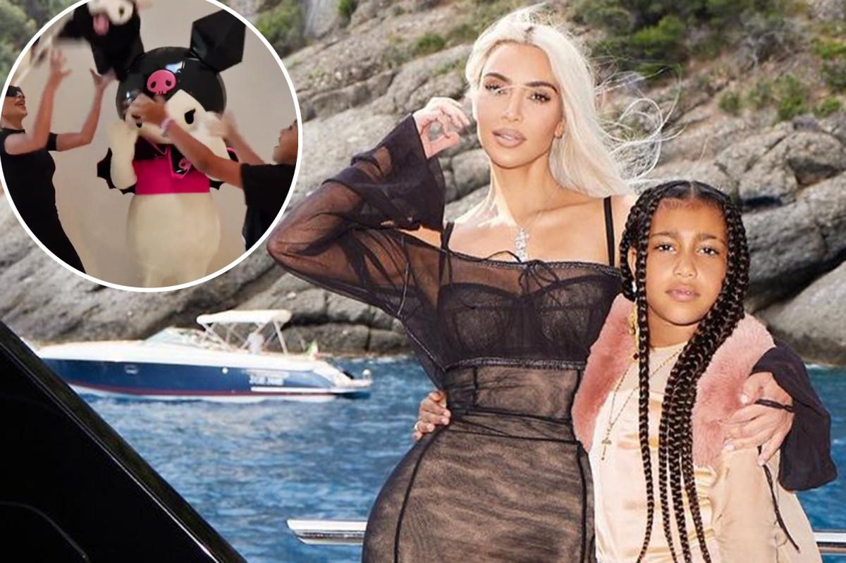 Kim Kardashian Shares Glimpses From North West's 9th Birthday Party