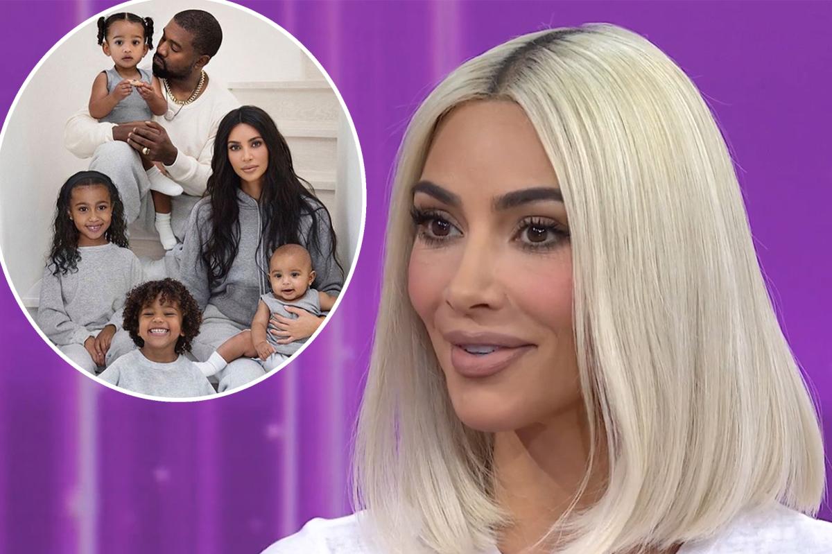 Kim Kardashian describes Father's Day festivities with Kanye West