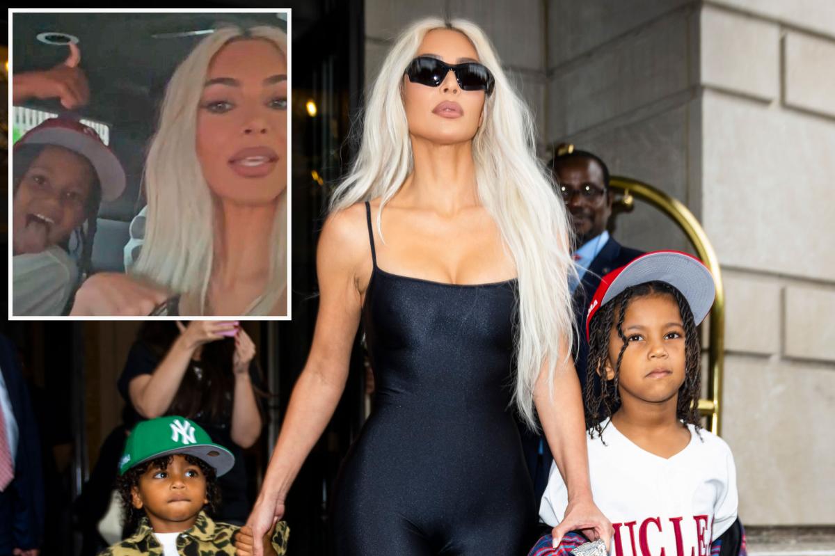 Kim Kardashian scolds son Saint's behavior on Instagram Live