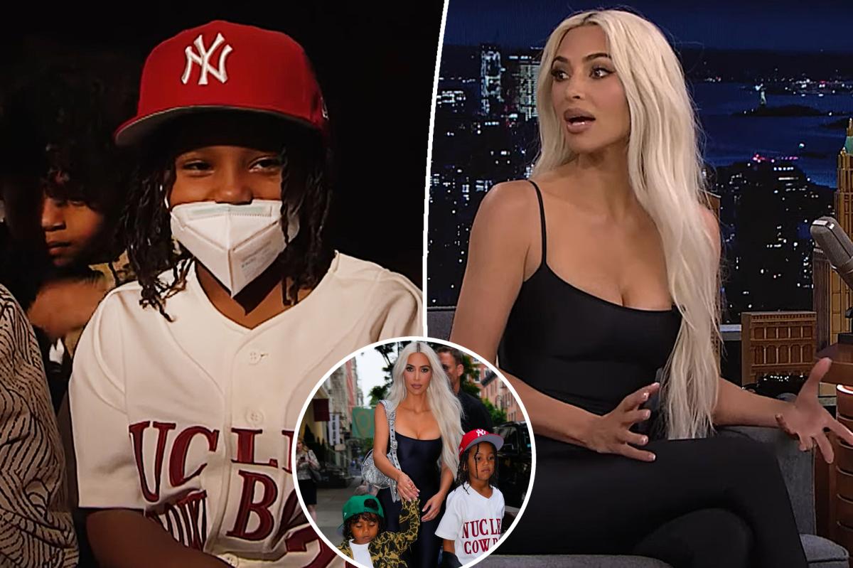 Kim Kardashian scolds sons again for being too loud on 'Tonight Show'