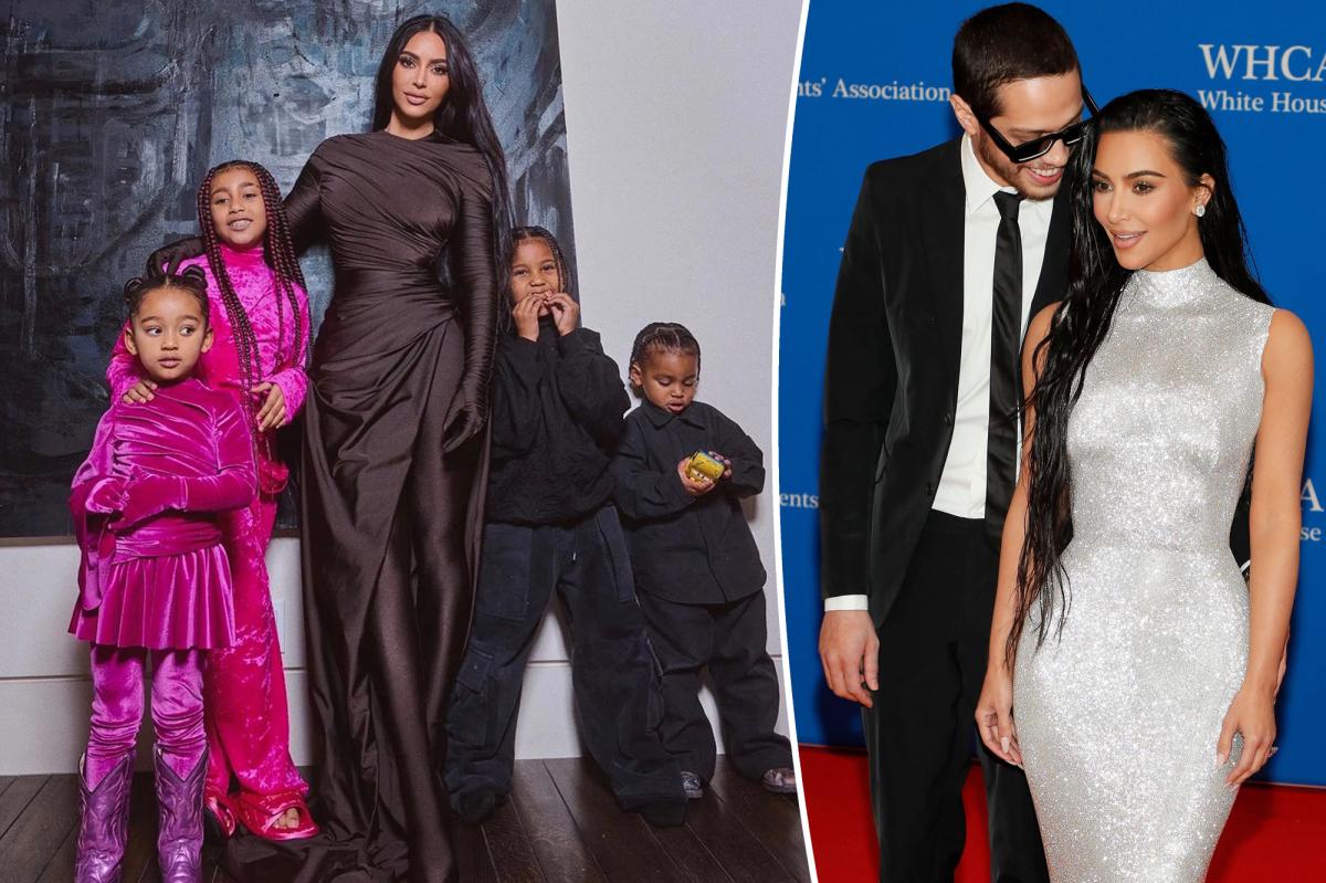 Kim Kardashian waited 'six months' to introduce kids to Pete Davidson