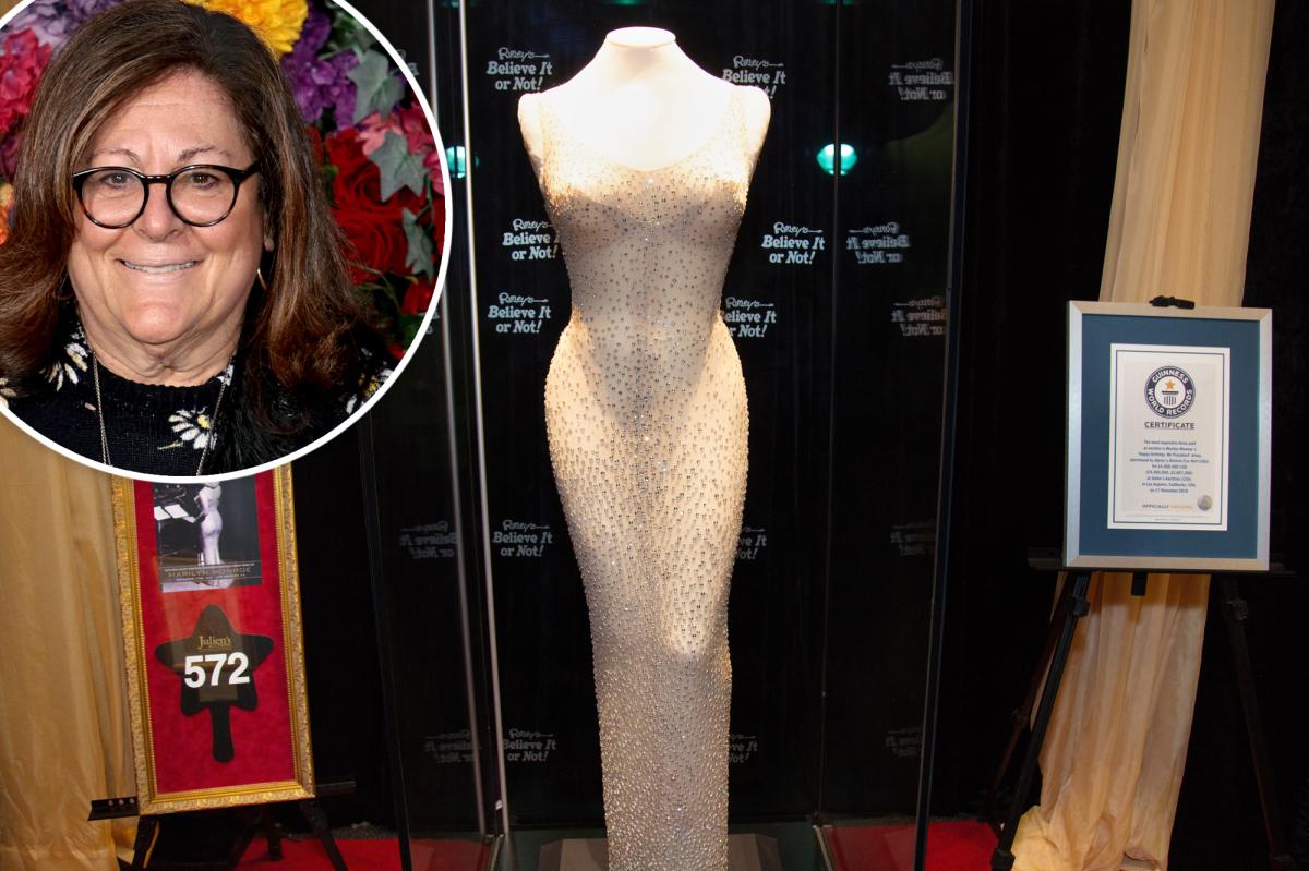 NYFW creator says Marilyn Monroe's dress should have been in the museum