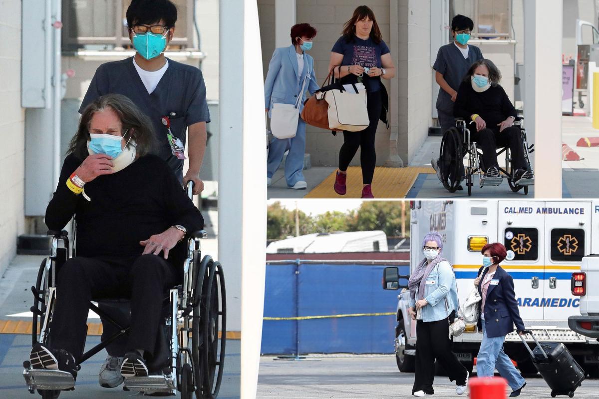 Ozzy Osbourne released from hospital