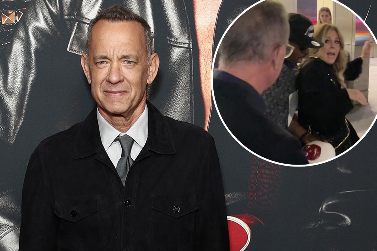 Tom Hanks avoids discussing 'fk off' moment on 'Late Show'