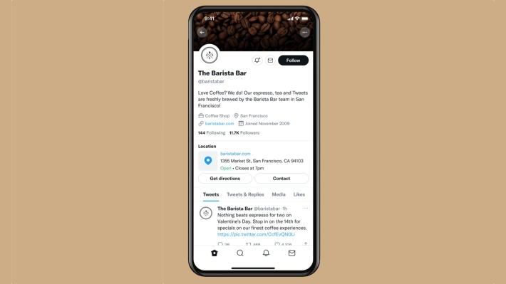 Twitter now allows local businesses to display location, hours and contact information on their profiles – TechCrunch