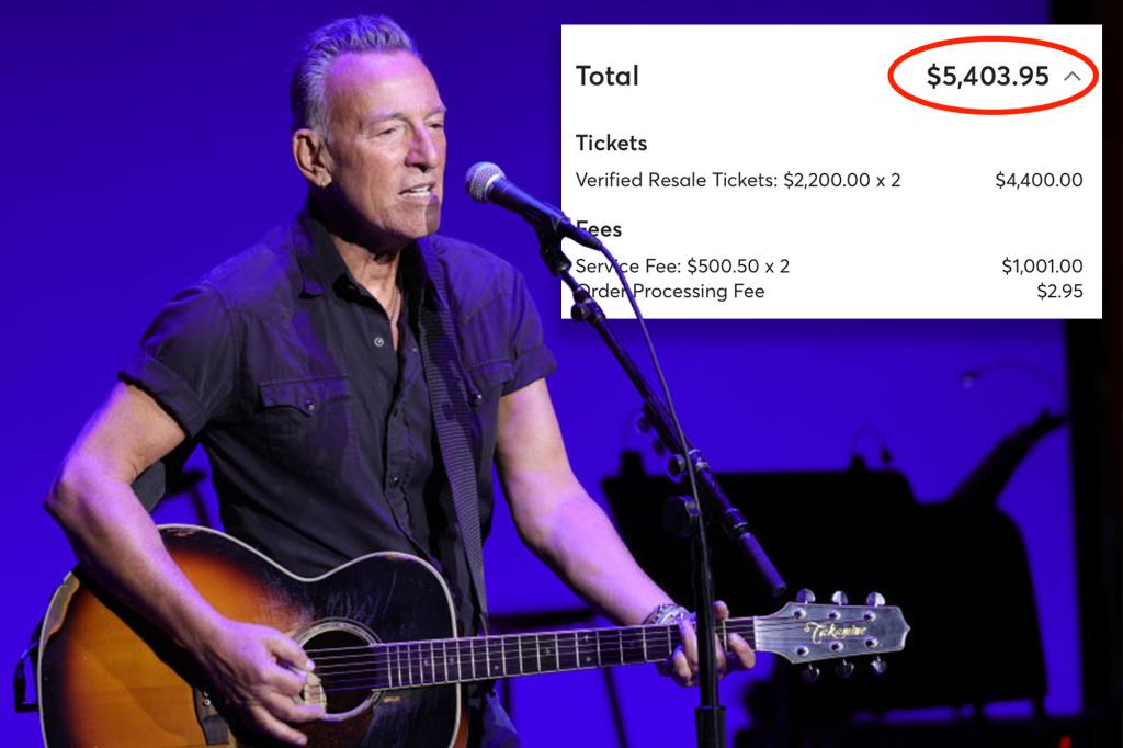 Fans Outraged at Ticketmaster Selling $5,000 Springsteen Tickets