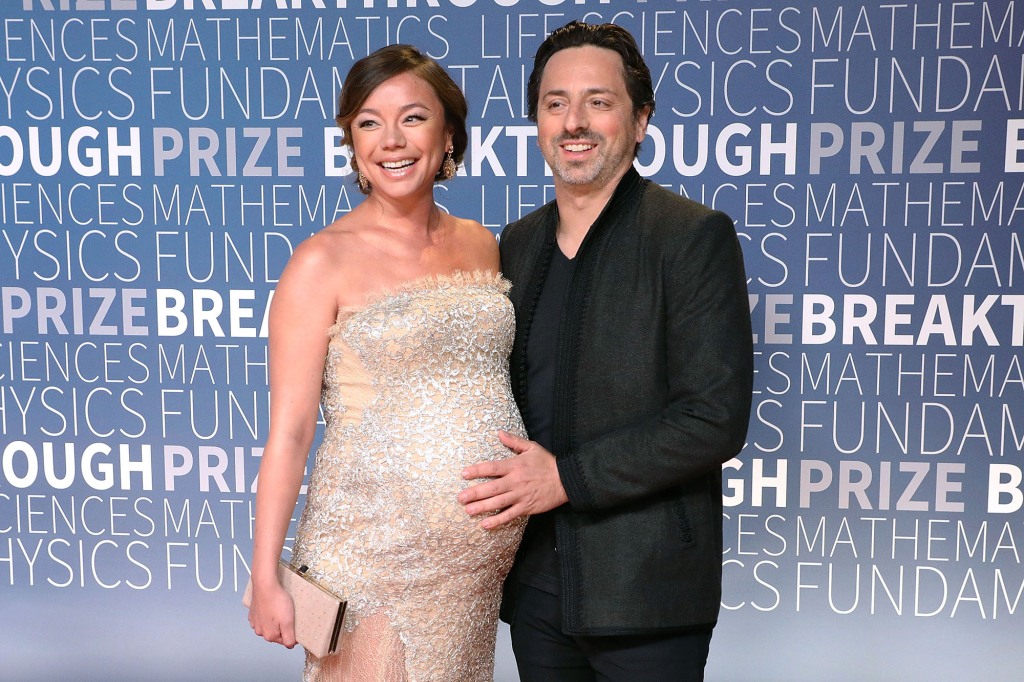 Google co-founders Nicole Shanahan (left) and Sergey Brin (right) have reportedly split after Shanahan was revealed to be having an affair with Elon Musk.