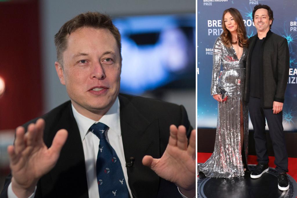 Elon Musk pleaded with Google's Sergey Brin for forgiveness for alleged affair with wife