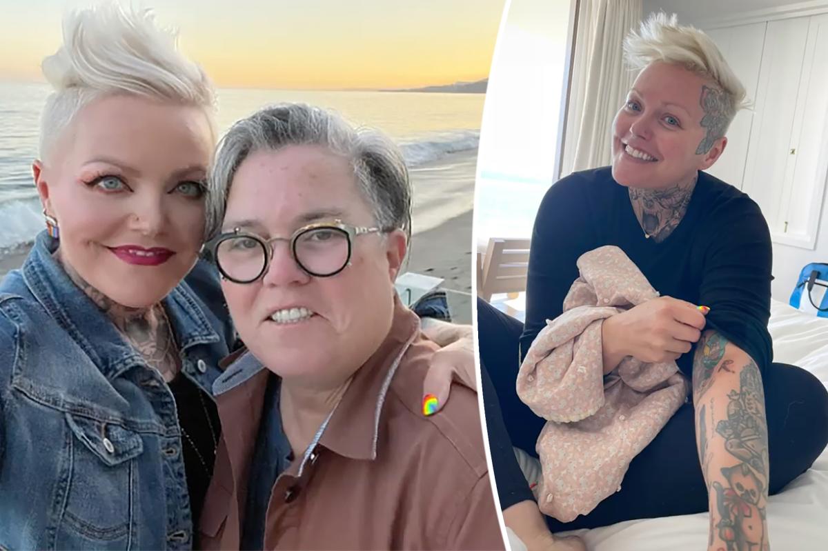 Aimee Hauer gets a tattoo for girlfriend Rosie O'Donnell