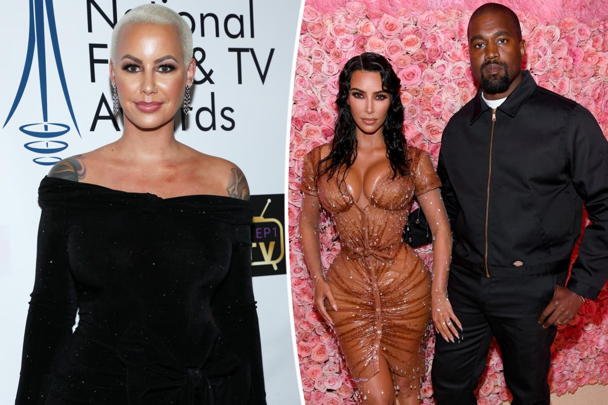 Amber Rose saw ex Kanye West's divorce from Kim Kardashian coming