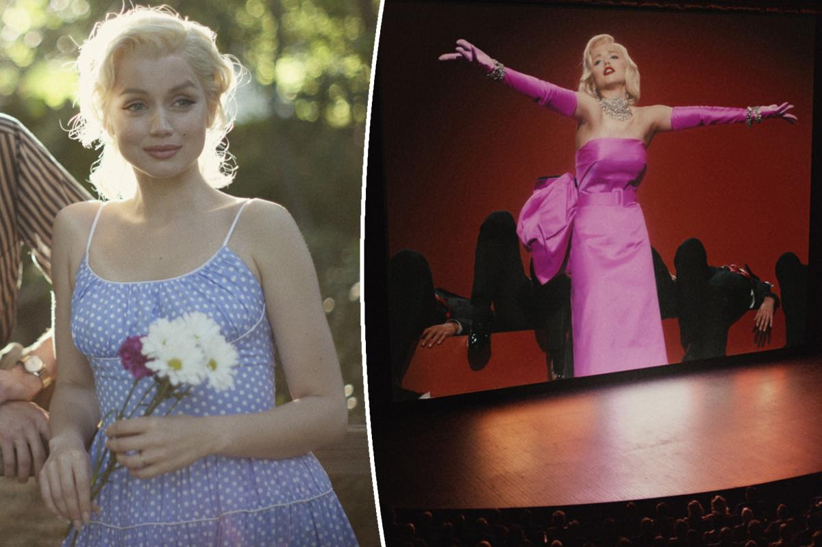 Ana de Armas transforms into Marilyn Monroe in 'Blonde' trailer