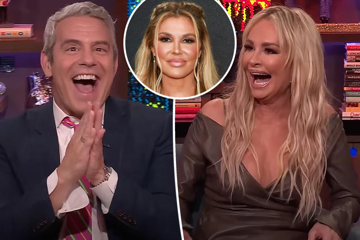 Andy Cohen Calls Taylor Armstrong 'Brandi' Amid Glanville Feud