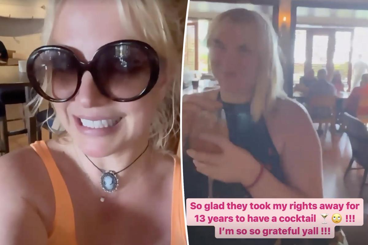 Britney Spears goes to a bar for the first time with her assistant