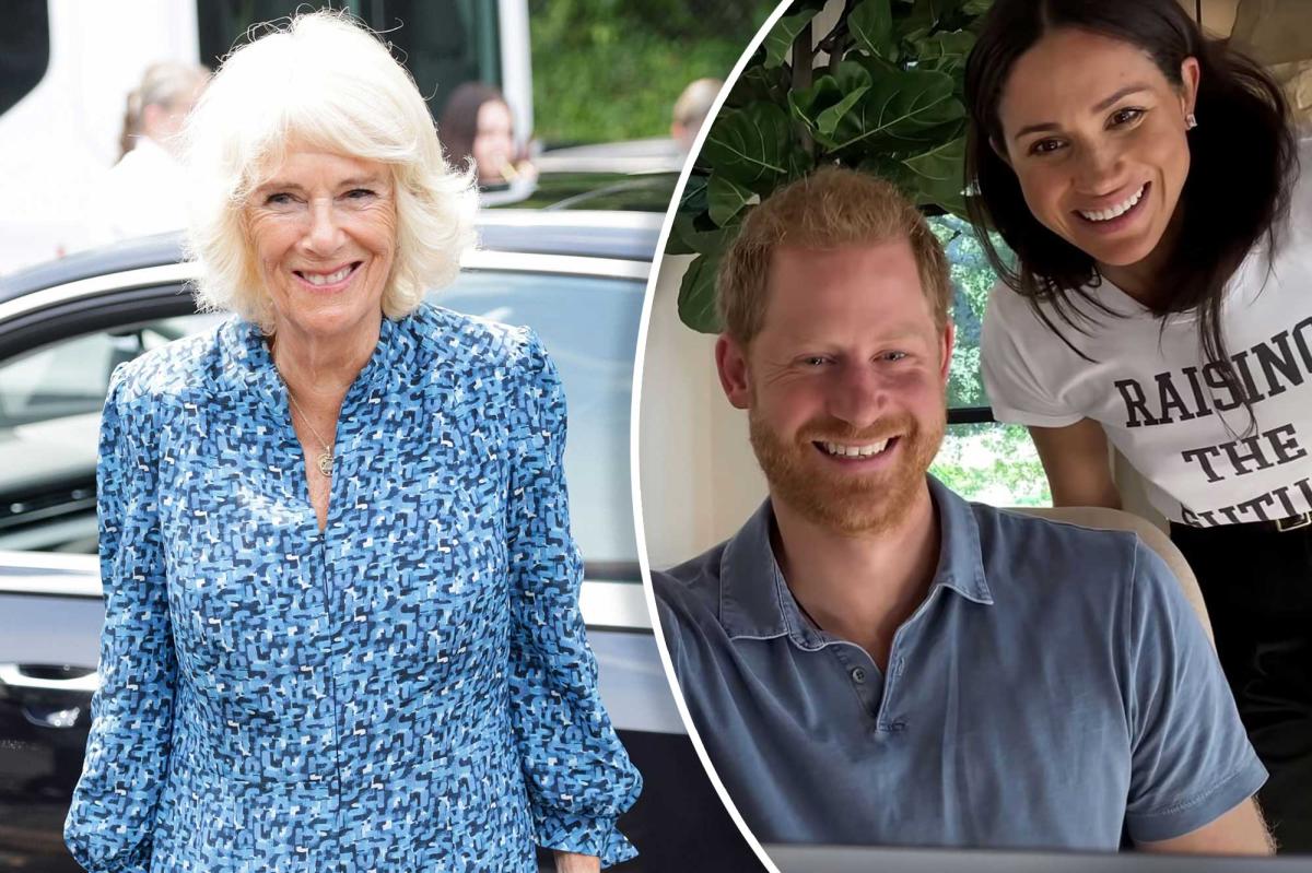 Camilla Parker Bowles may be the reason Harry & Meghan left the UK: book