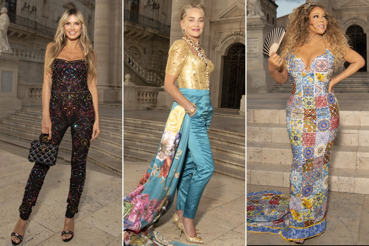 Celebrities on Dolce & Gabbana Alta Moda 2022 show: Mariah Carey, more