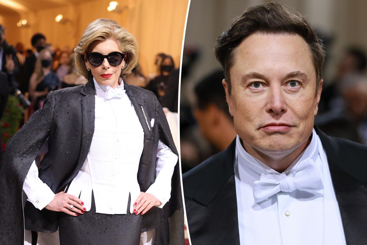 Christine Baranski 'dissing' Elon Musk in Met Gala viral photo