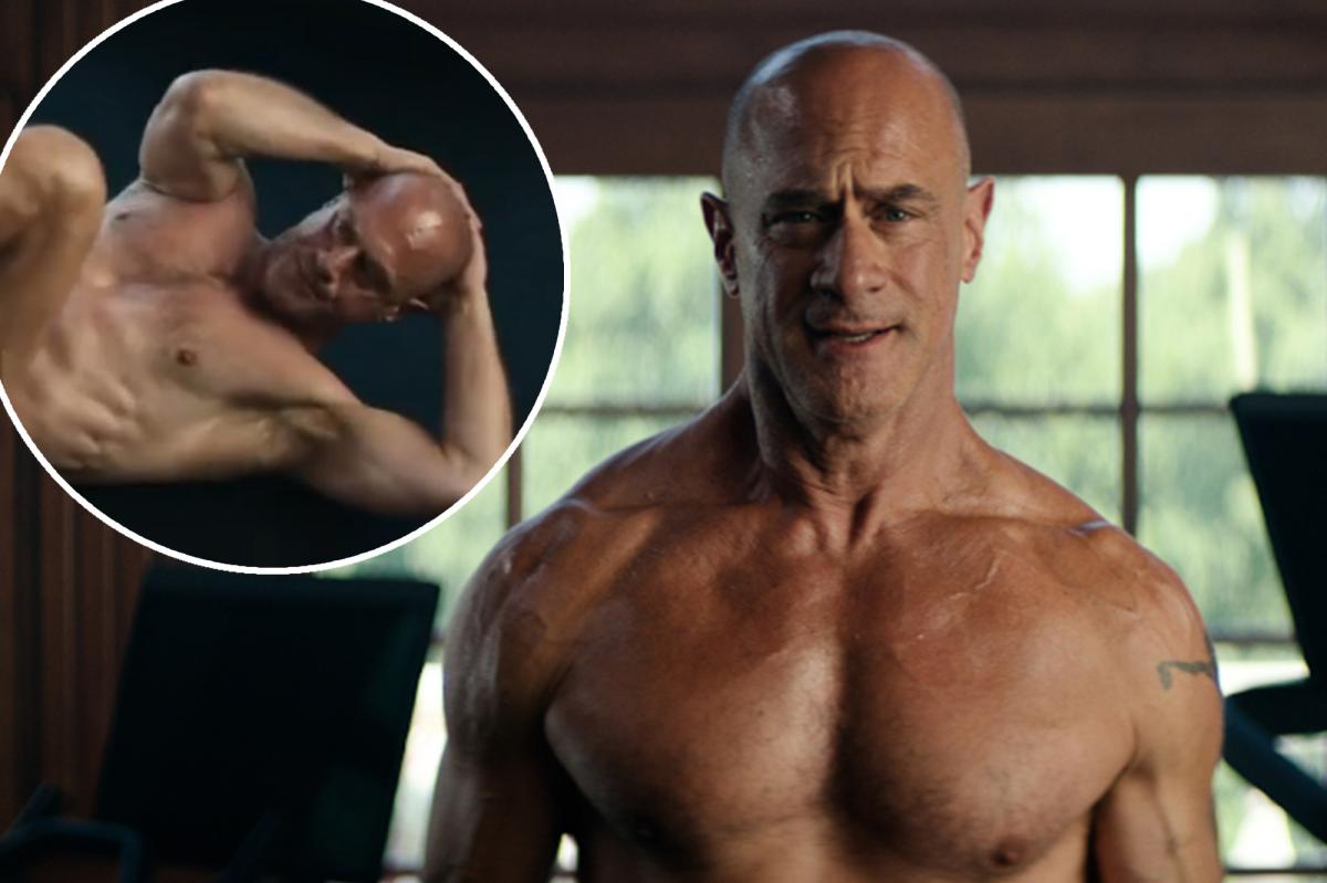 Christopher Meloni, 61, goes completely naked for Peloton commercial