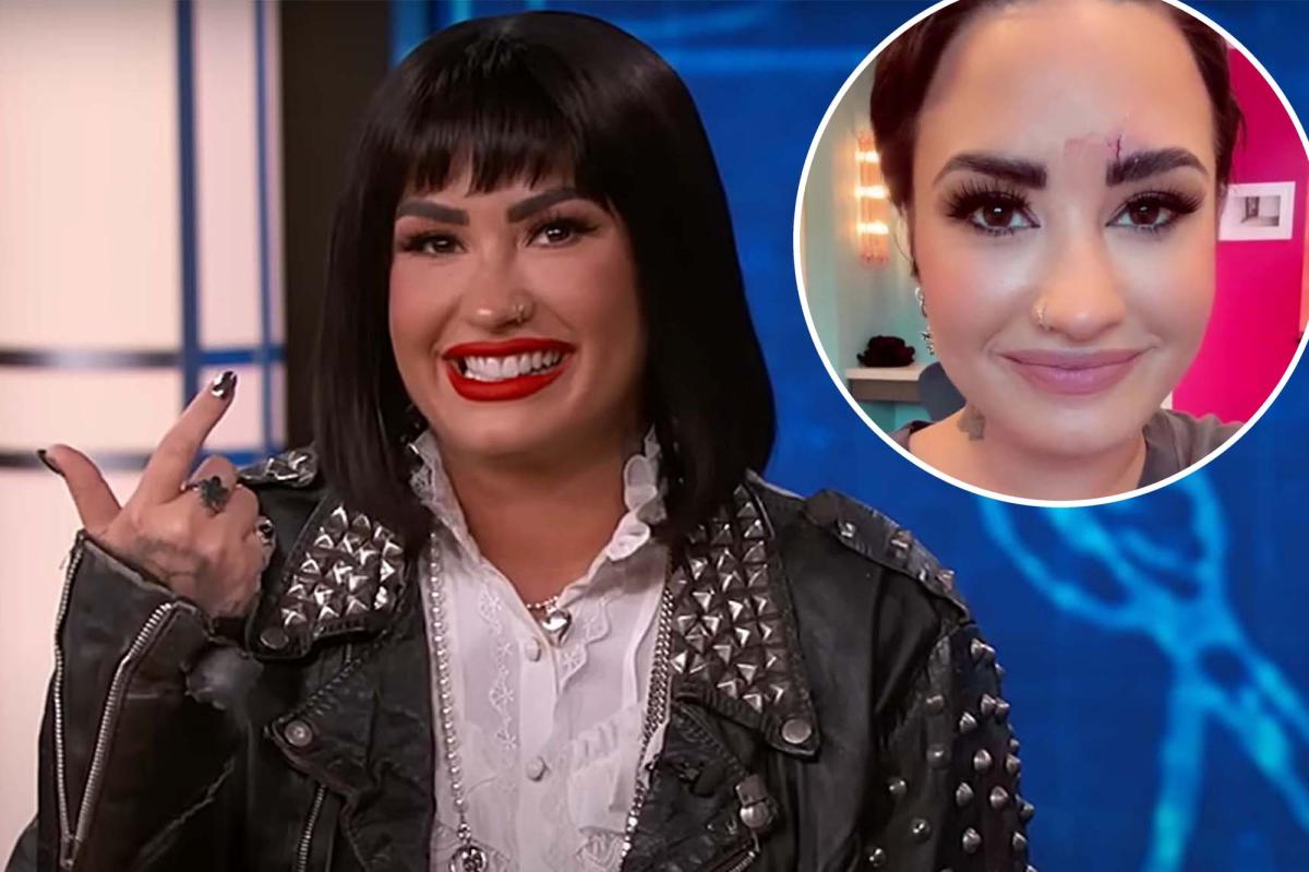 Demi Lovato tells how she cut their faces open