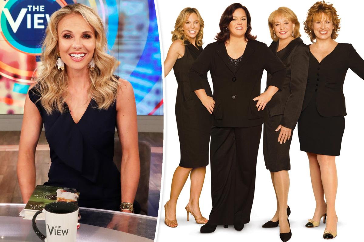 Elisabeth Hasselbeck returns to 'The View' as guest co-host