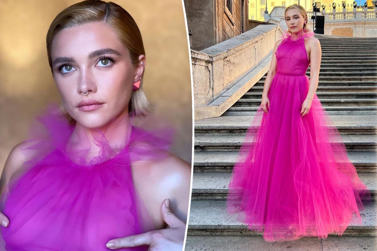 Florence Pugh defends sheer Valentino dress amid 'vulgar' comments