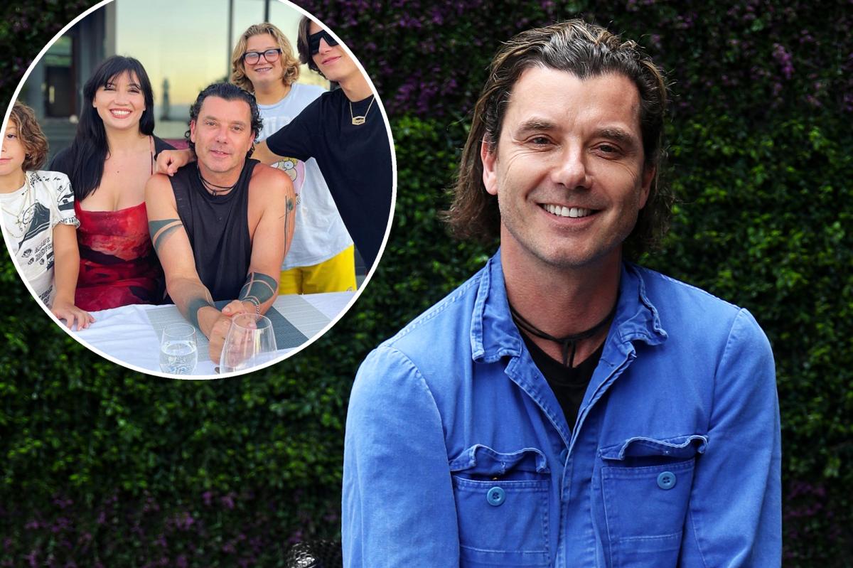 Gavin Rossdale shares rare photo with four children: 'Better versions of me'