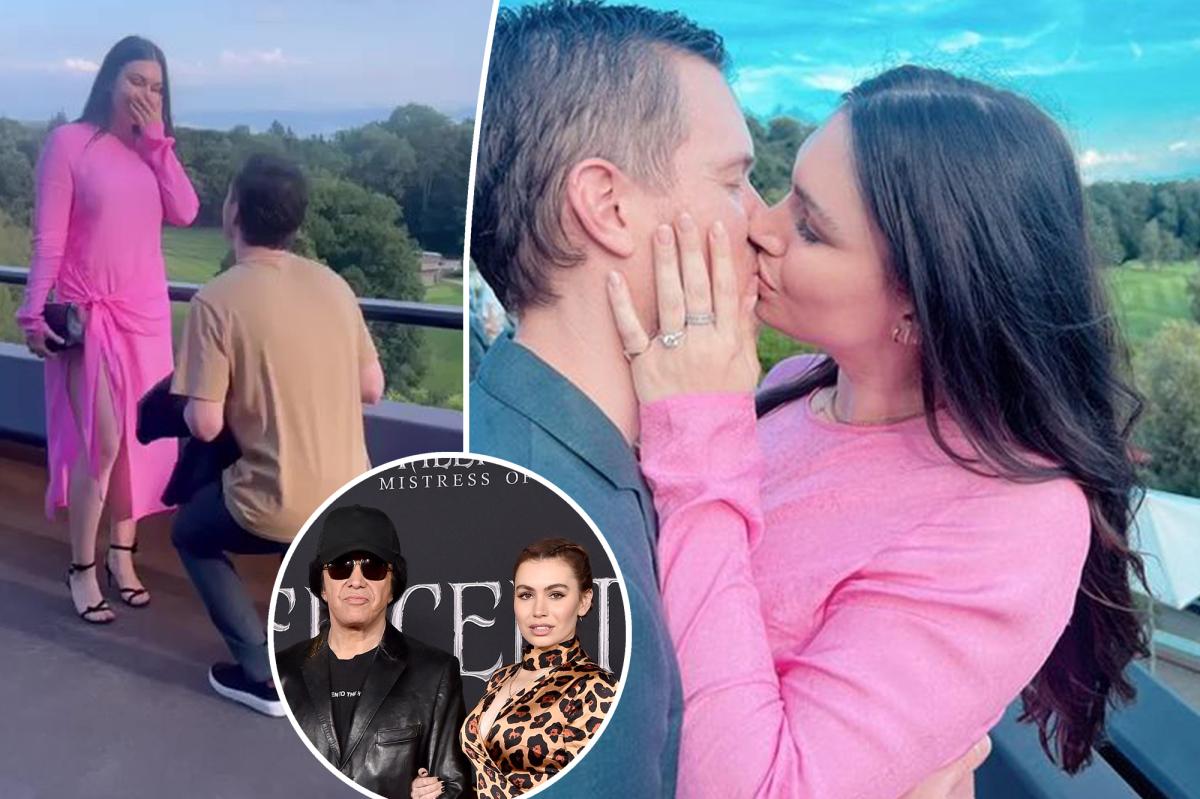 Gene Simmons' daughter Sophie is engaged