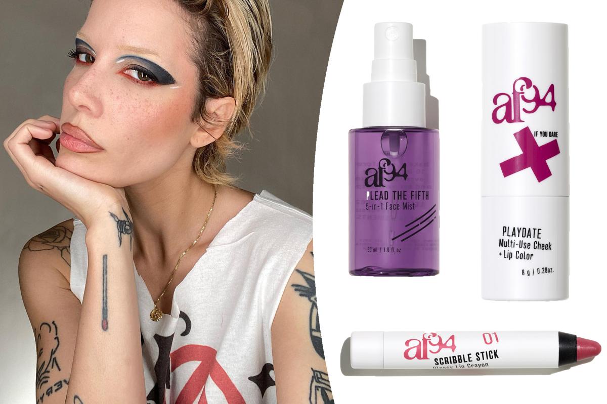 How to shop af94, Halsey's new makeup line