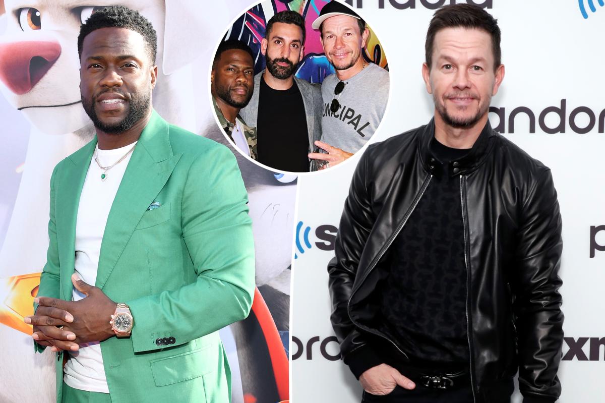 Inside Kevin Hart and Mark Wahlberg's $4,000 Dinner in NYC