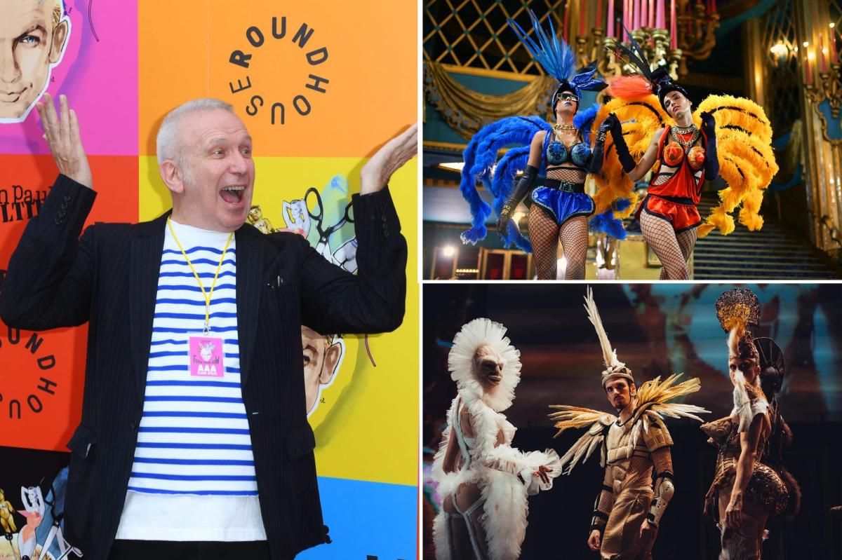 Jean Paul Gaultier kicks off the Fashion Freak Show in London with a bang