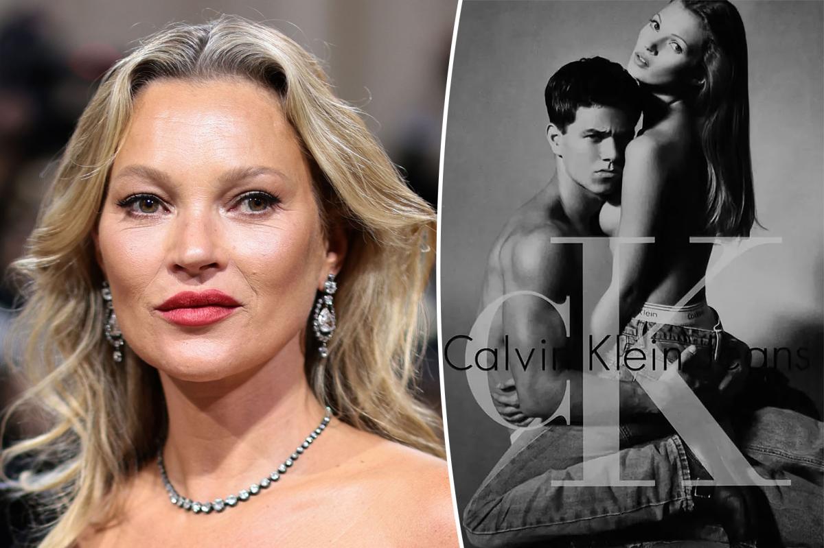 Kate Moss was 'scared' on Calvin Klein shoot with Mark Wahlberg