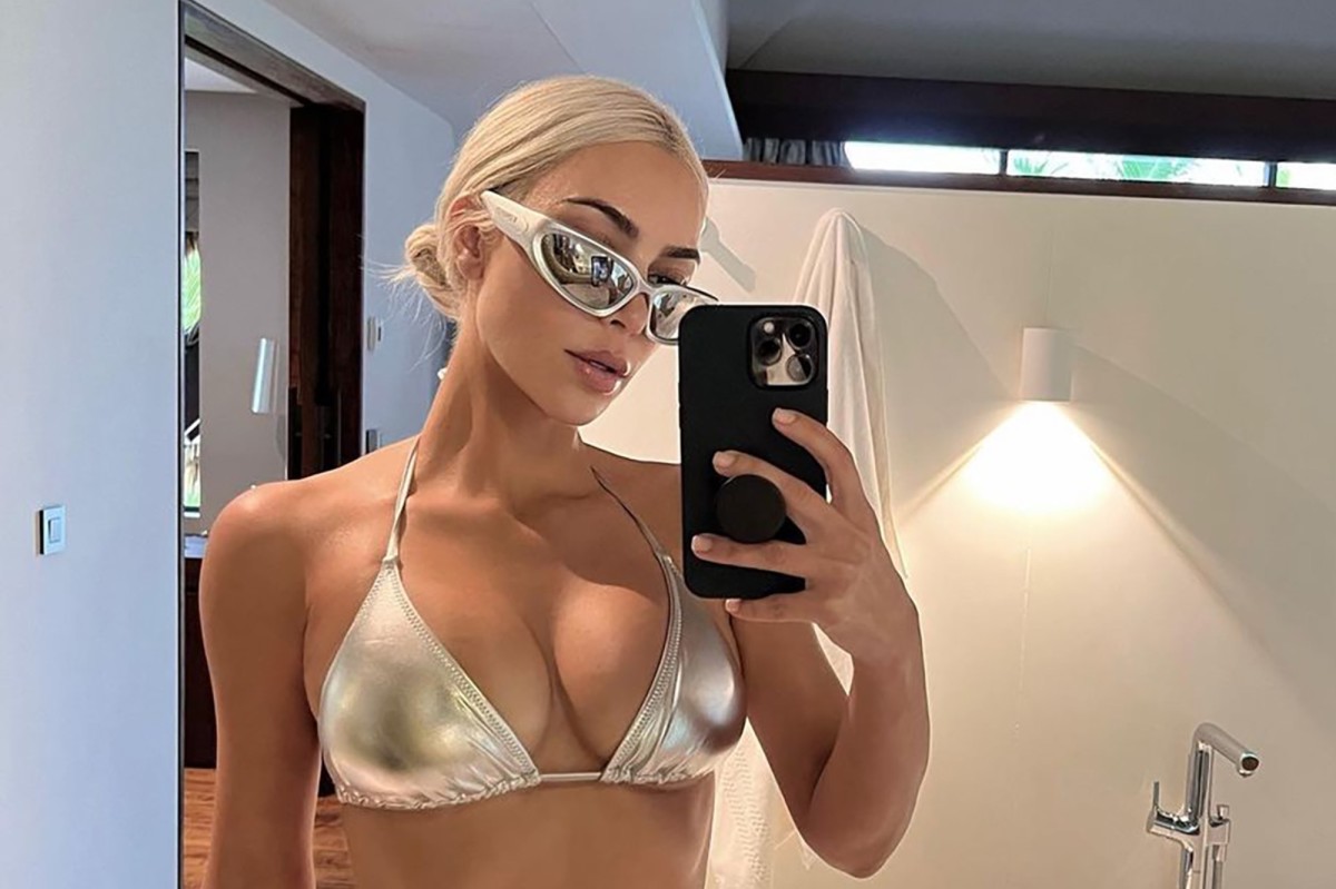 Kim Kardashian models Skim's bikini after weight loss and more star snaps