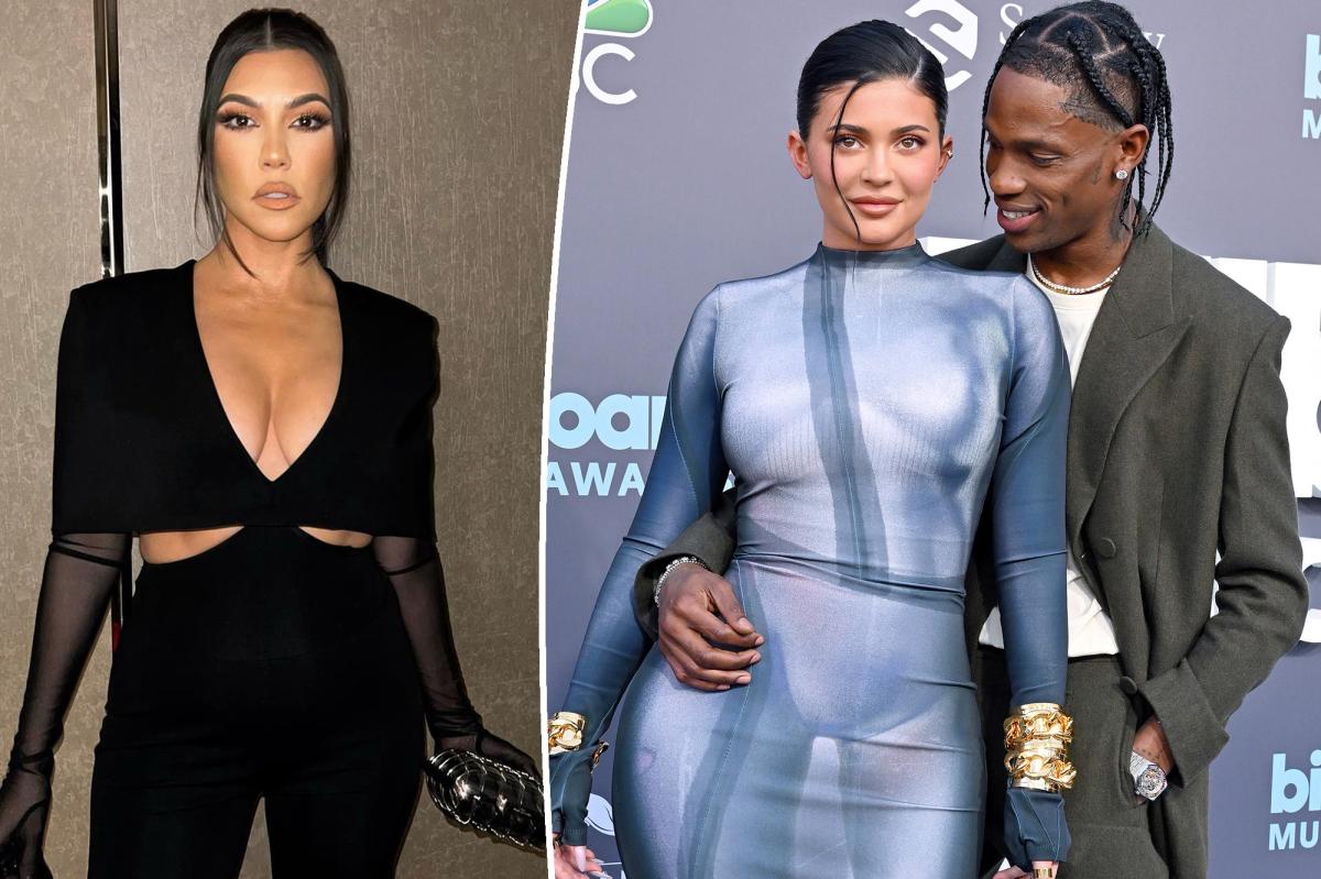 Kourtney Kardashian Denies Kylie Jenner Engagement Rumor