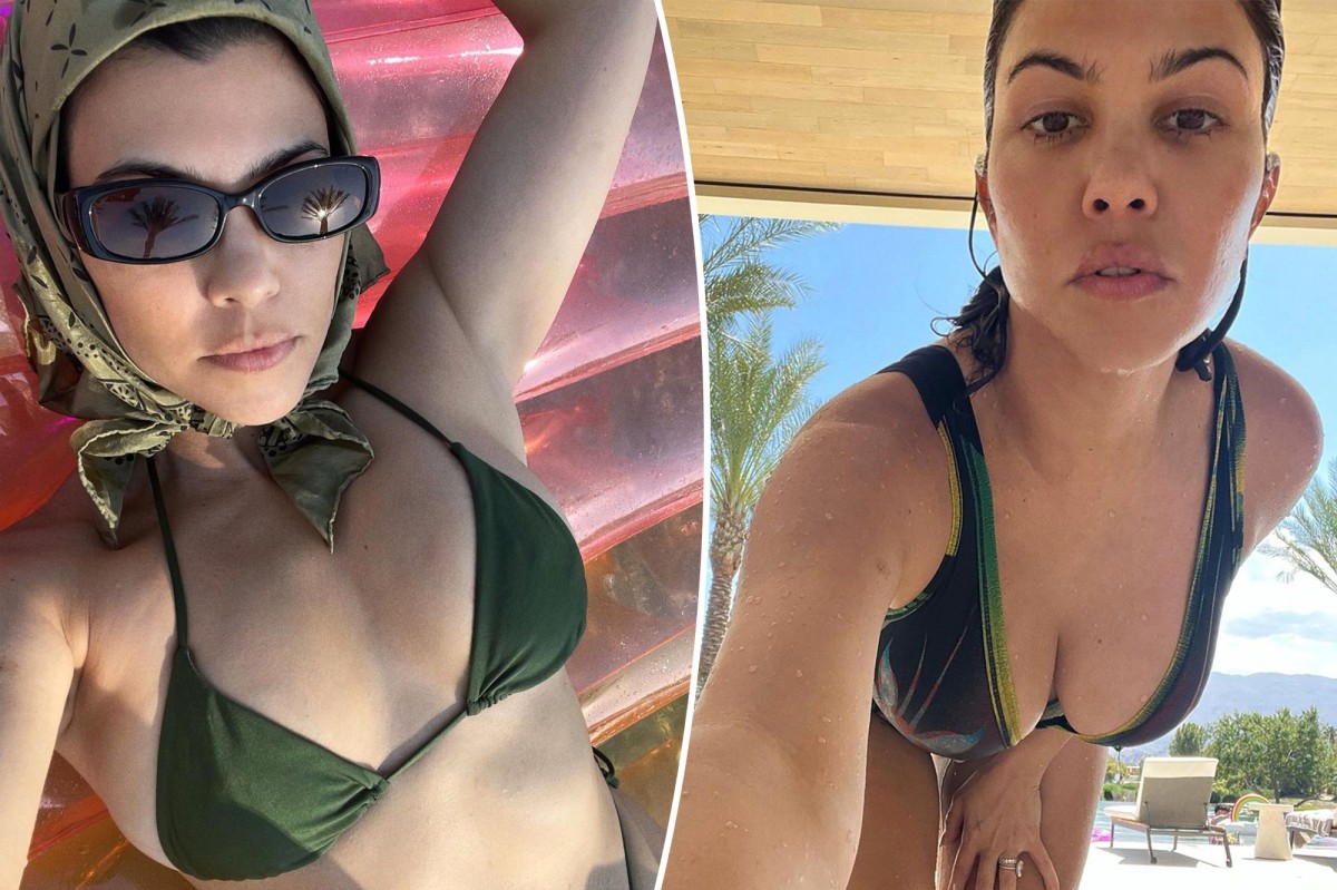 Kourtney Kardashian pops out of her bikini and more star photos