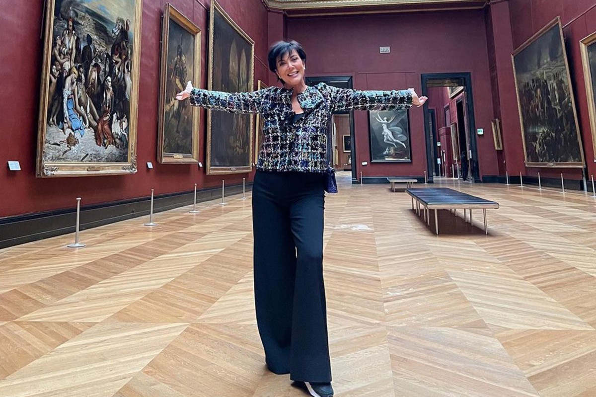 Kris Jenner enjoys a private tour of the Louvre and more star snaps