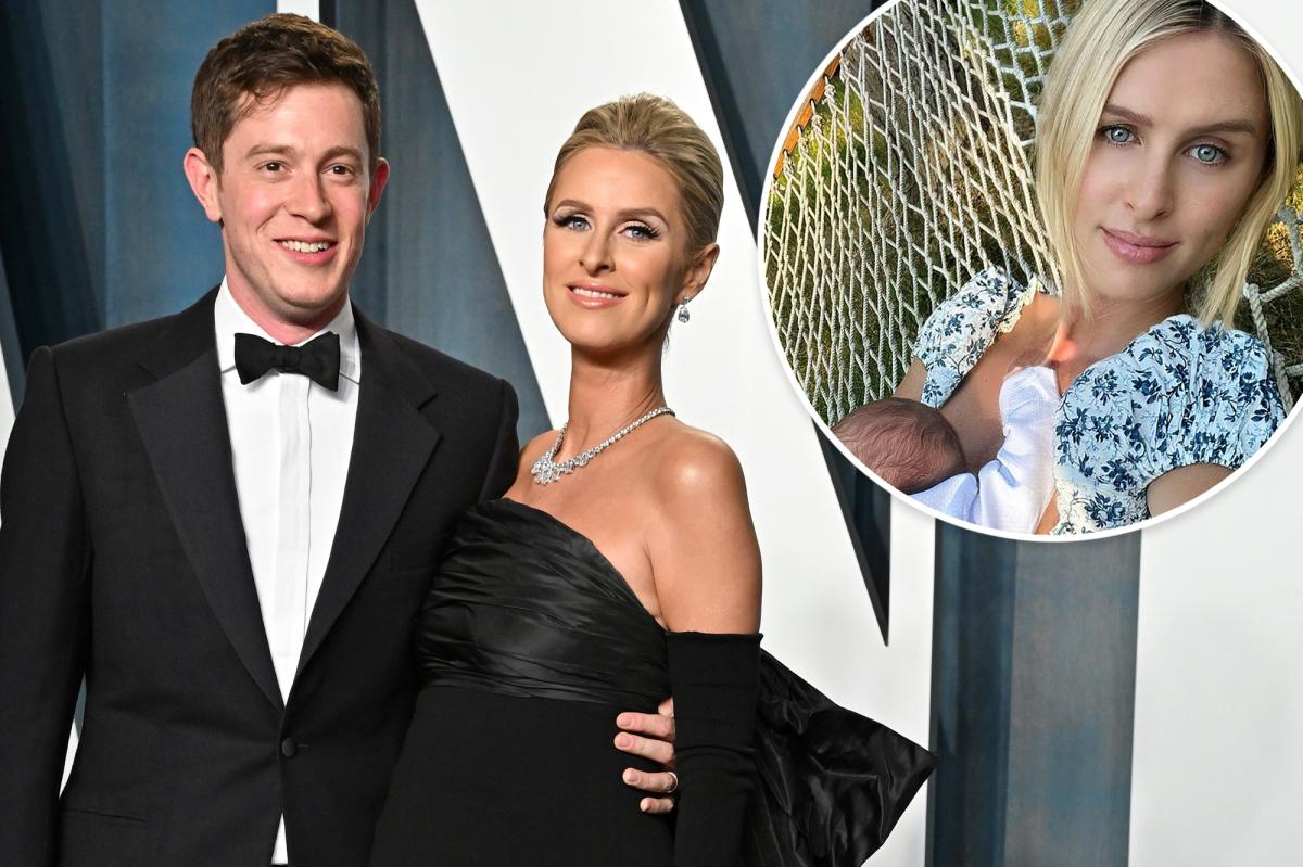 Nicky Hilton shares first photos of baby boy