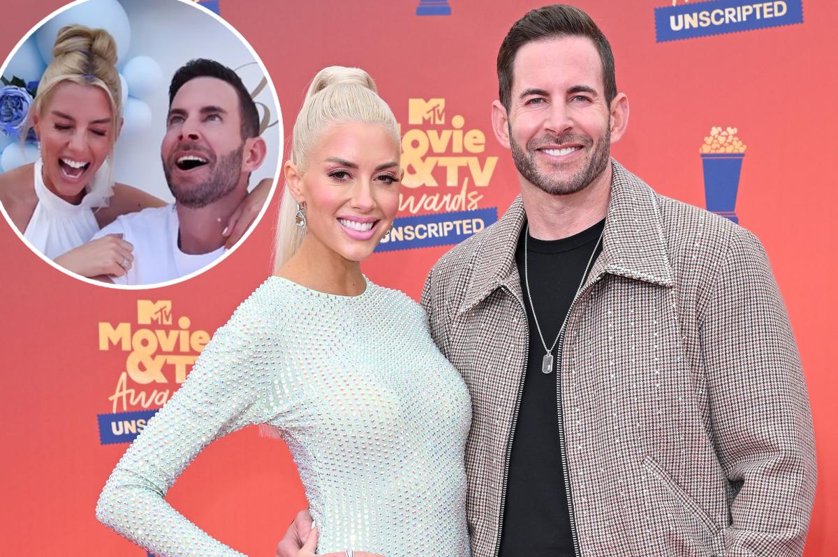 Pregnant Heather Rae Young and Tarek El Moussa Reveal Baby's Gender