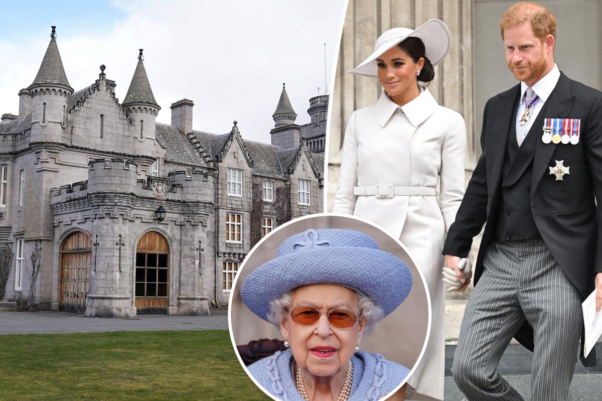 Prince Harry and Meghan Markle were not invited to Balmoral