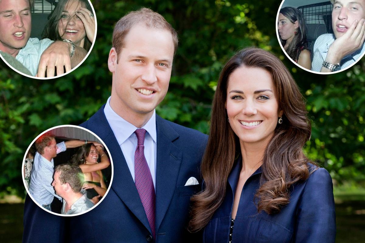 Prince William and Kate Middleton party hard in viral clip
